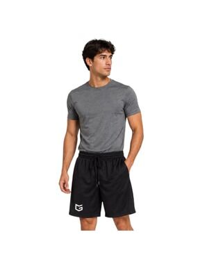 Gradual Men’s Black Athletic Basketball Gym Shorts Size Large NWT